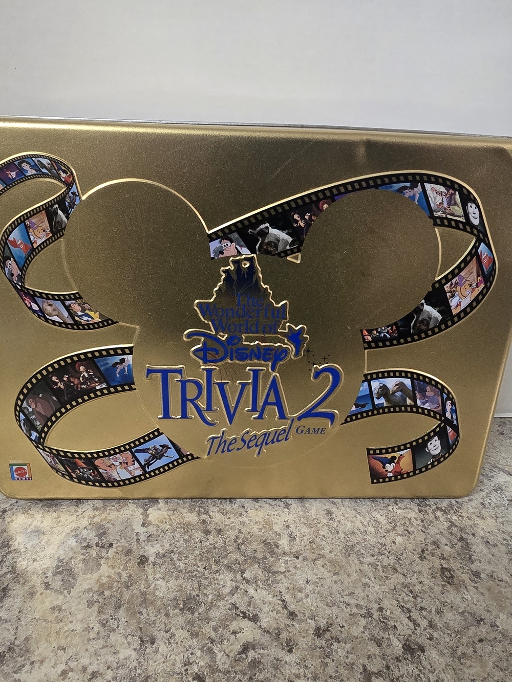 Disney Trivia 2 The Sequel Game - Gold Collector's Tin
